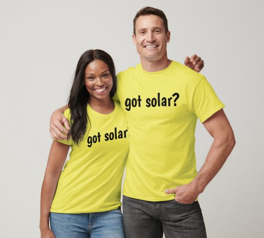 Unisex t-shirt GOT SOLAR?